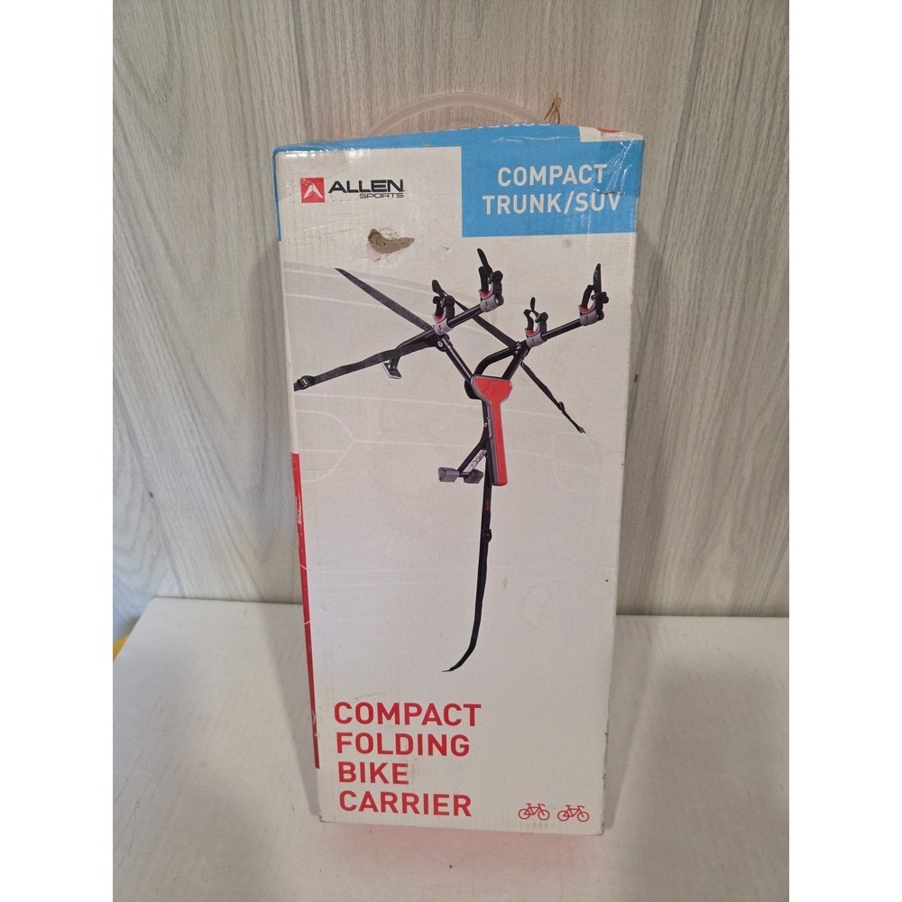 ALLEN Compact Trunk / SUV 2 Bicycle Bike Rack Folding Bike Carrier Model MT2 NEW